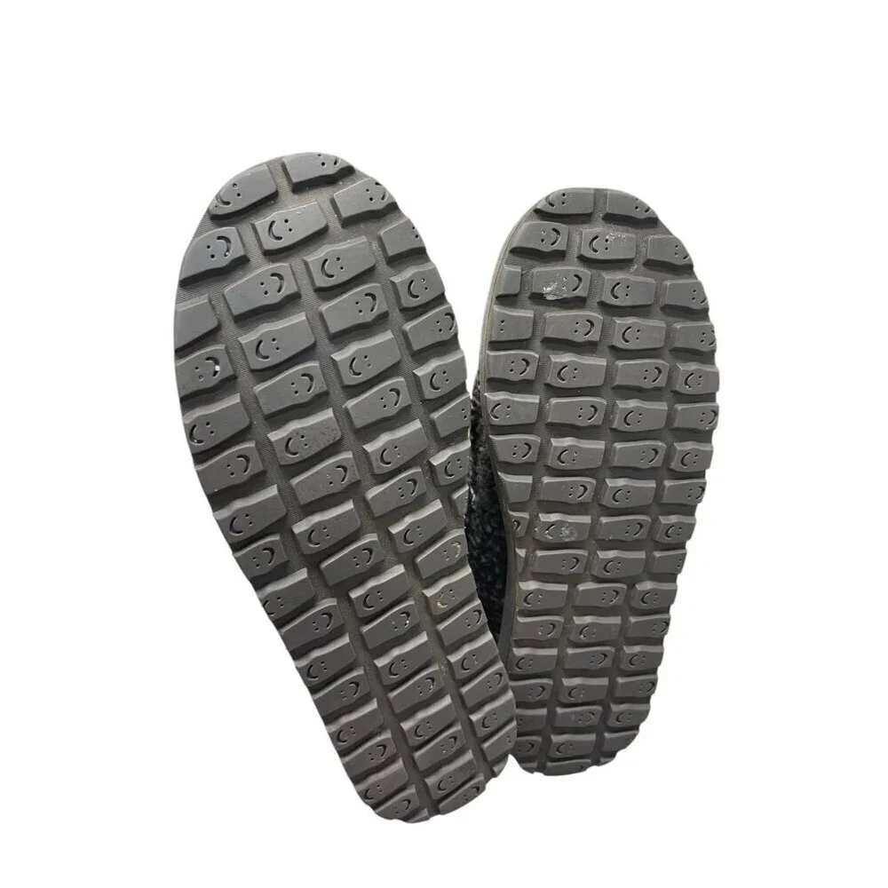 Sanuk The Horizon Boots Cozy Faux Fur Lined Women’s Size 7 Gray Weatherproof